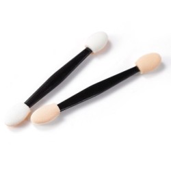 Aplicator fard SALONSHOP cu două capete pentru machiaj profesional, asigură precizie și blending perfect. Instrument esențial ma
