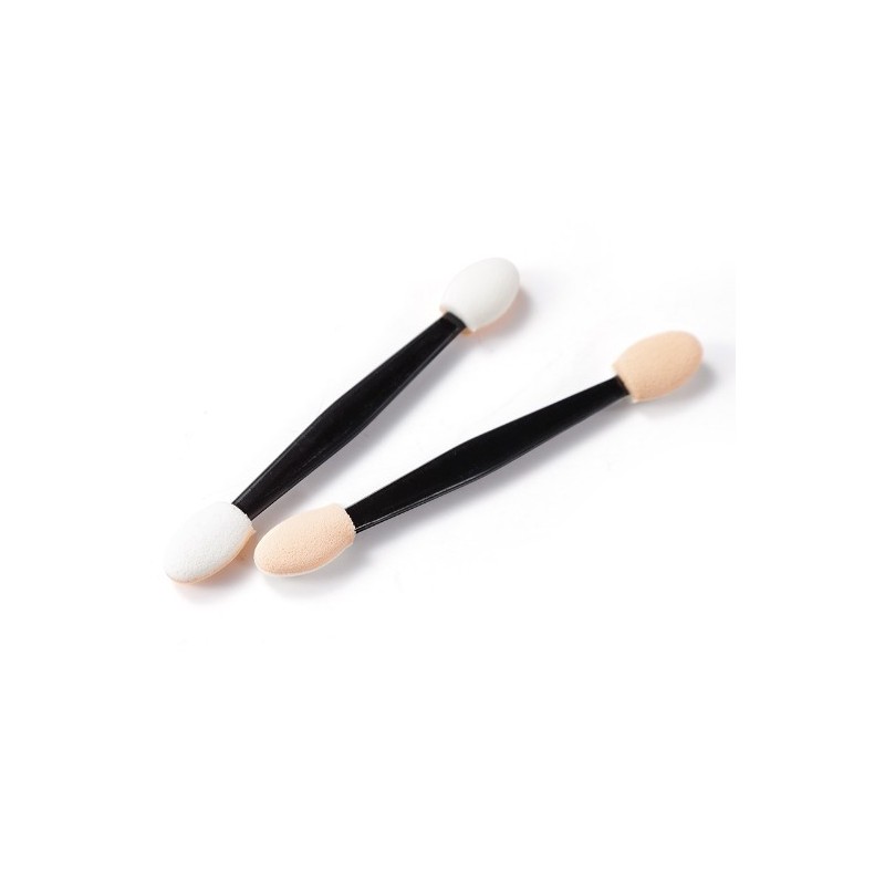 Aplicator fard SALONSHOP cu două capete pentru machiaj profesional, asigură precizie și blending perfect. Instrument esențial ma