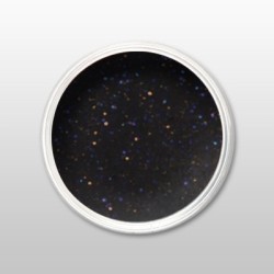 Moyra | praf de portelan color - glitter black - nr. 21 - 3,5 gr