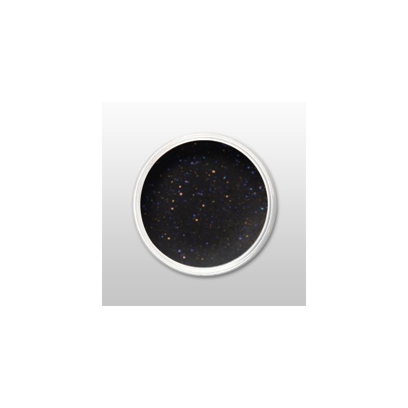 Moyra | praf de portelan color - glitter black - nr. 21 - 3,5 gr