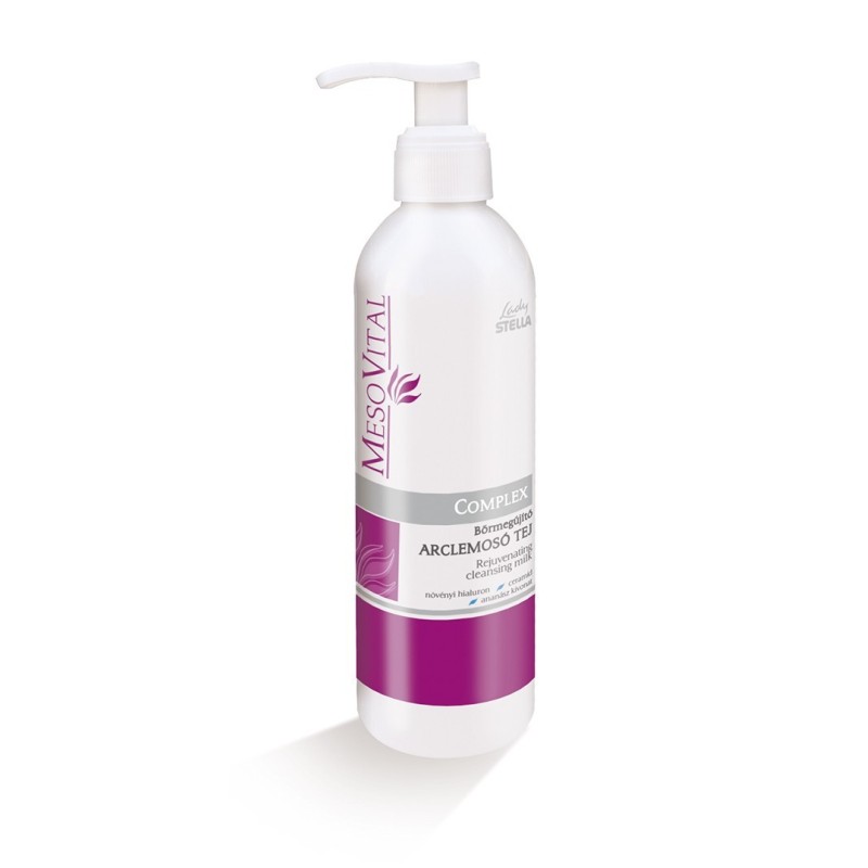 Lady Stella Mesovital Complex Lapte Demachiant 250ml pentru ten deshidratat. Curățare delicată, reîntinerire cu ananas și cerami
