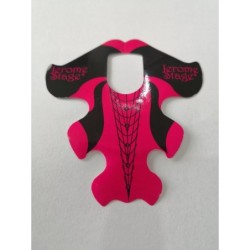 Salonshop - sablon negru-cyclam - 100buc