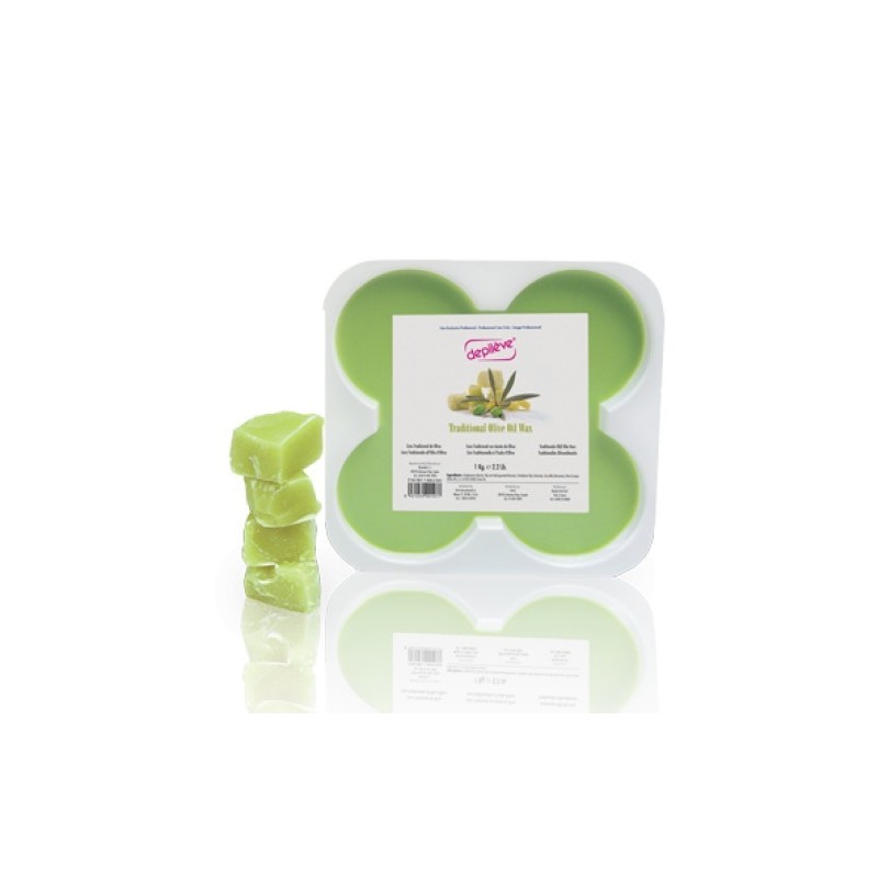 Depileve | ceara pentru epilare cu masline - traditional olive oil wax - 500gr