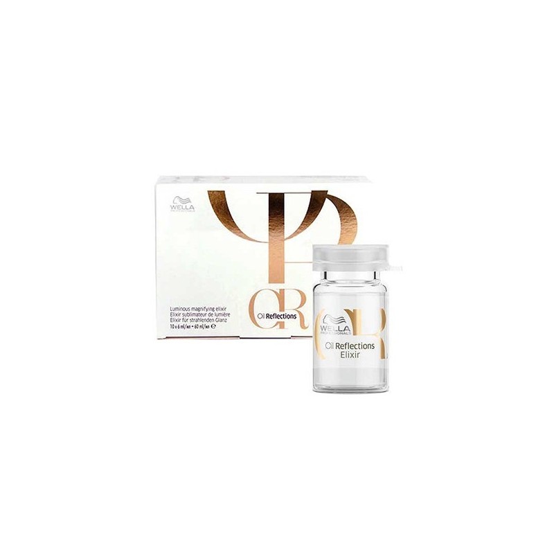 Wella professional | oil reflections elixir - fiole pentru par - 6ml