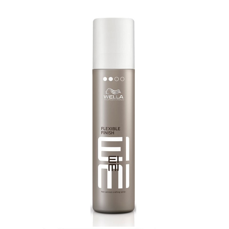 Flacon Wella EIMI Flexible Finish, fixativ non-aerosol profesional 250ml, pentru o fixare flexibilă și un styling natural fără r