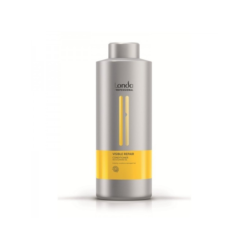 Balsam profesional Londa Professional Visible Repair 1000ml pentru repararea și nutriția intensivă a părului degradat, tratat ch