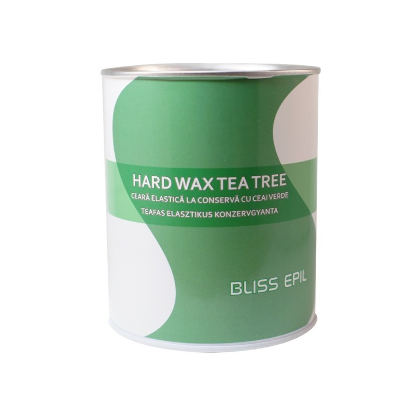 Salonshop - ceara elastica la conserva - verde (tea tree) - 800 gr