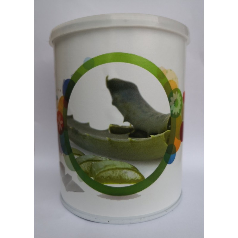 Ceară profesională SALONSHOP la conservă, 800ml, cu Aloe Vera pentru epilare delicată. Ideală pentru saloane și uz personal.