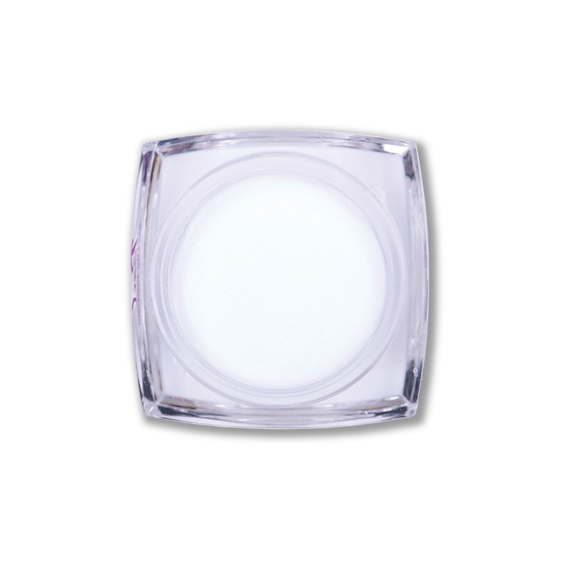Pudra acrilica - angel white - alb orbitor - 40g | Pearl Nails
