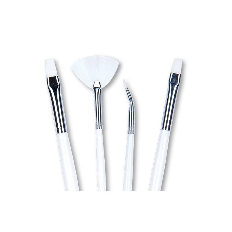 Set de pensule 5006 - din 4 bucati | Pearl Nails