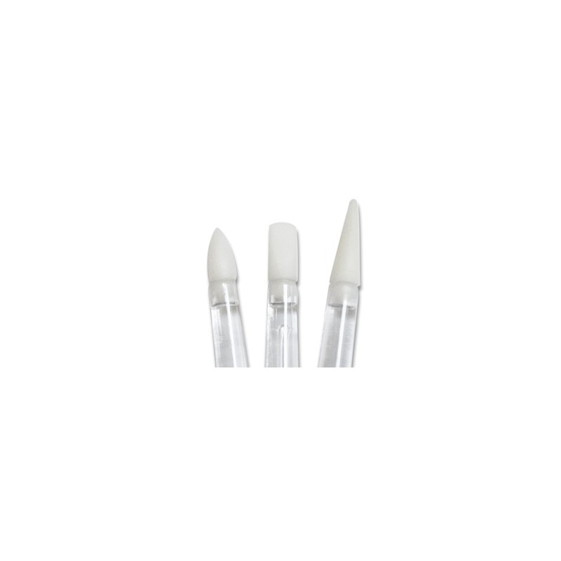 Set de pensule 6033 - 3 bucati | Pearl Nails