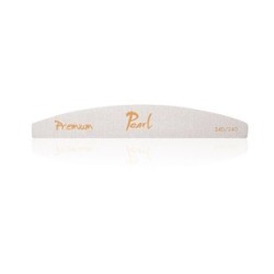 Pila semiluna zebra premium - 240/240 | Pearl Nails
