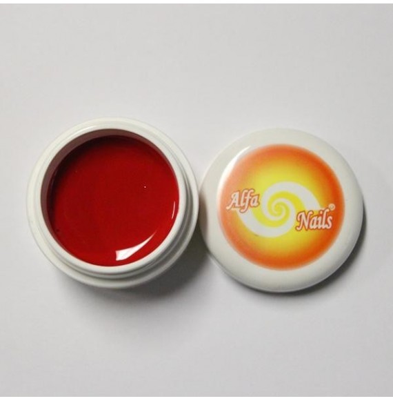 Gel color - Nr. 136 - Red Orange - 7 gr