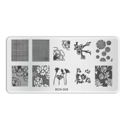 Disc pentru stampila - b009 | Pearl Nails