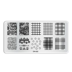 Disc pentru stampila - d022 | Pearl Nails