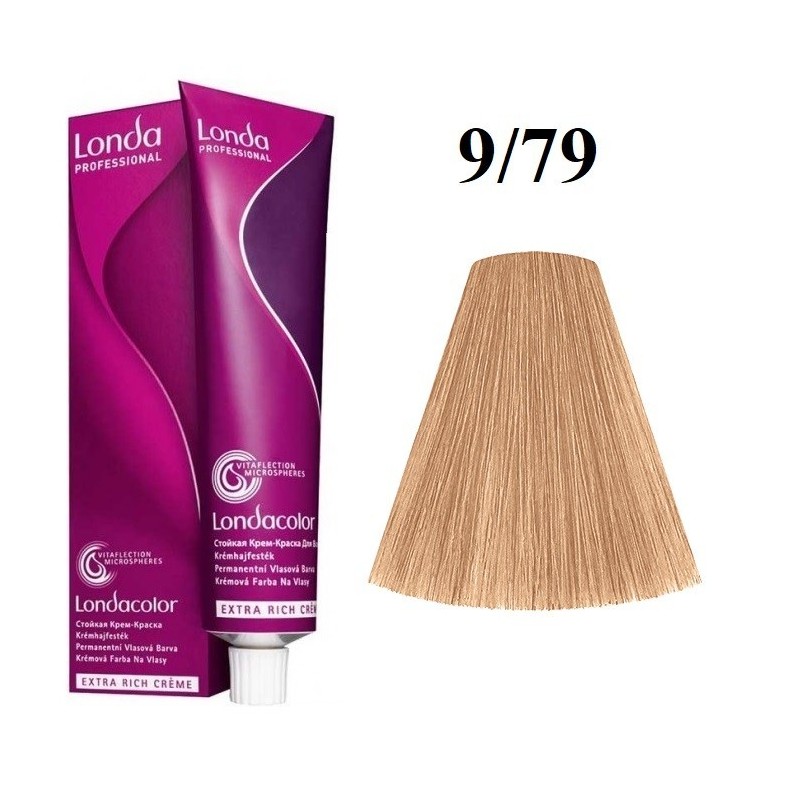 9/79 - blond luminos maro cendre - Londacolor | Londa Professional | Vopsea de par permanent - 60 ml