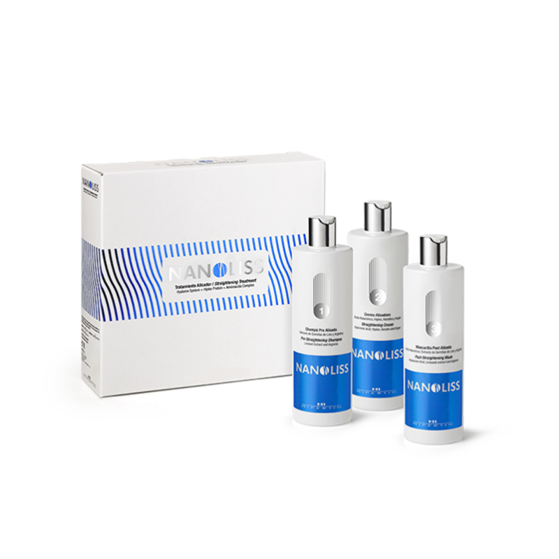 Nanoliss - kit pentru indreptarea parului - hipertin professional