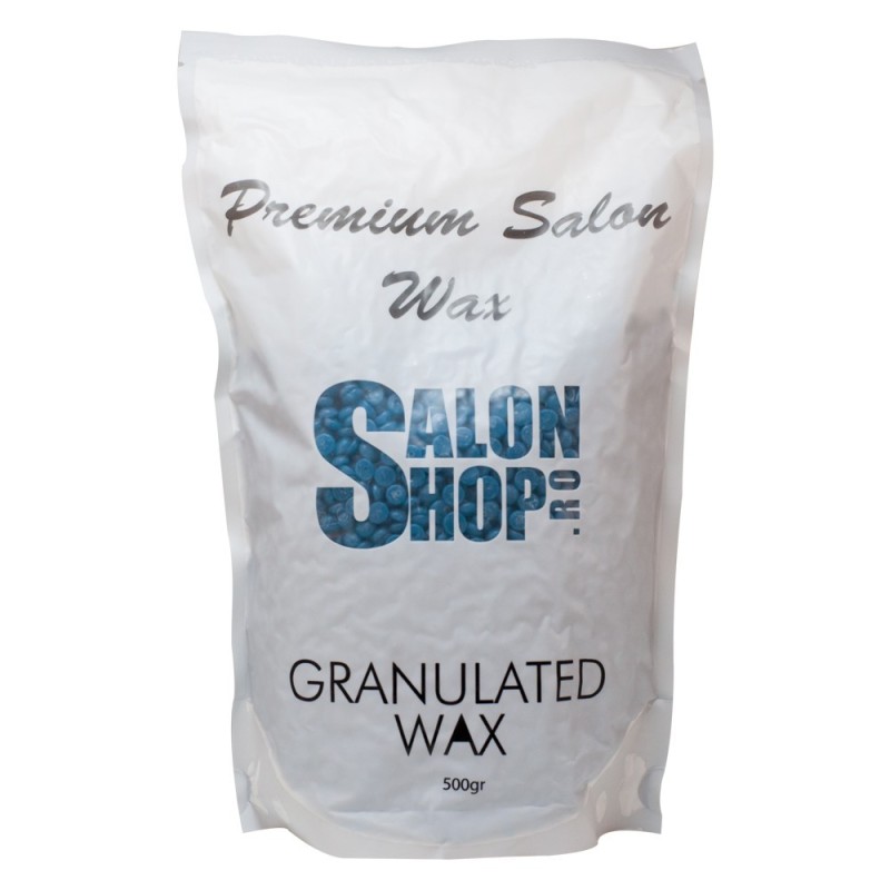 Salonshop - ceara granulata - albastru - 500gr