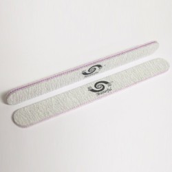 Alfa nails | pila dreapta masterful gri cu roz - 80/80