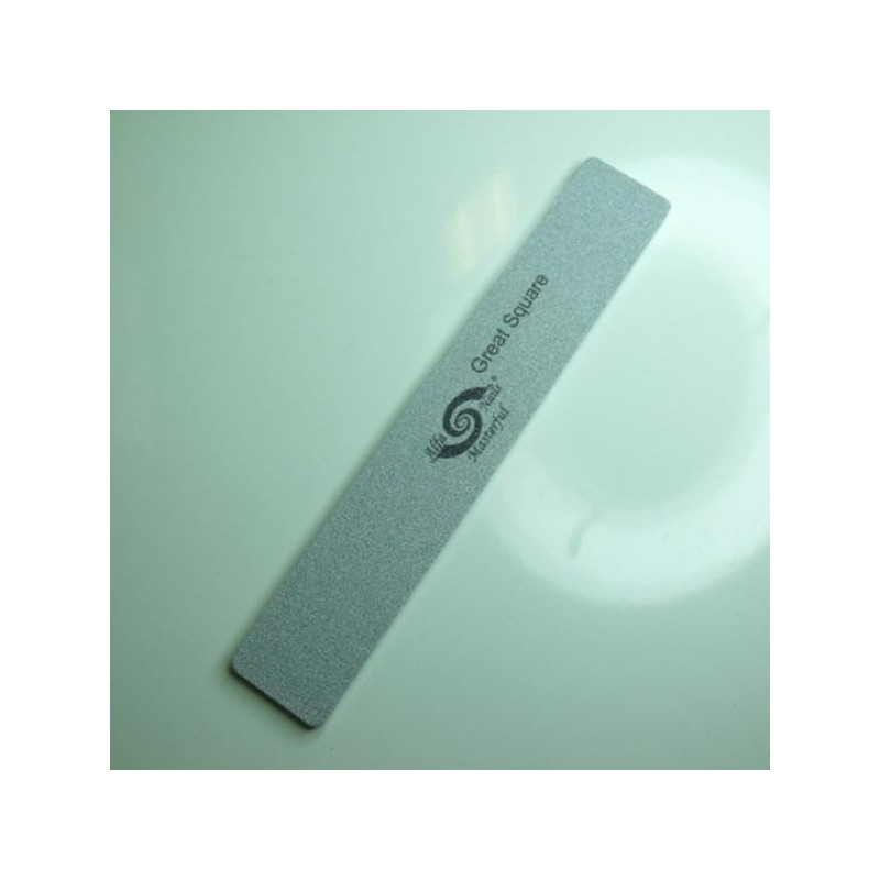Alfa nails | pila gri lata great square - 80/100