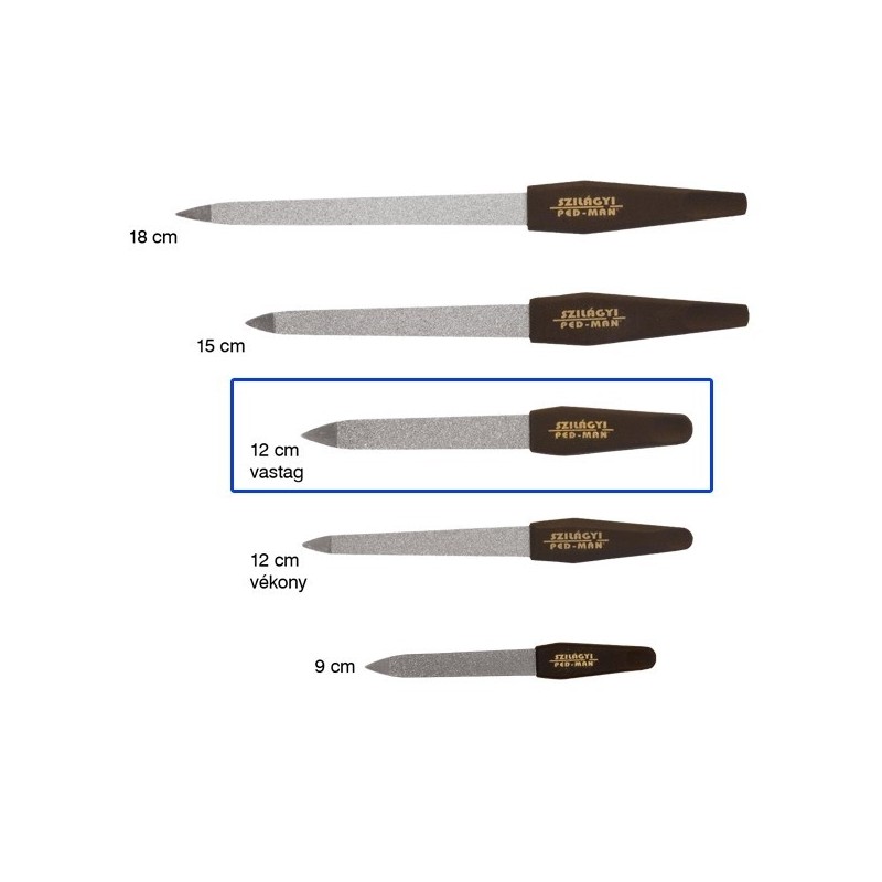 Alfa nails | pila metal 12cm