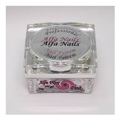 Alfa Nails | fiber uv gel pink - gel de constructie roz - 10 gr