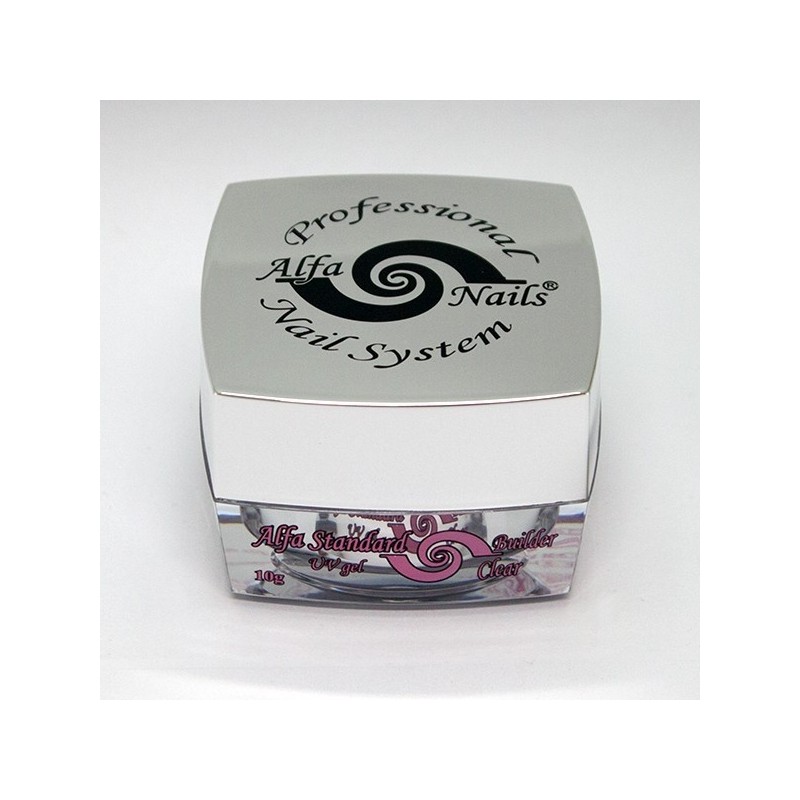 Alfa standard uv gel - builder clear - gel de constructie | 10gr