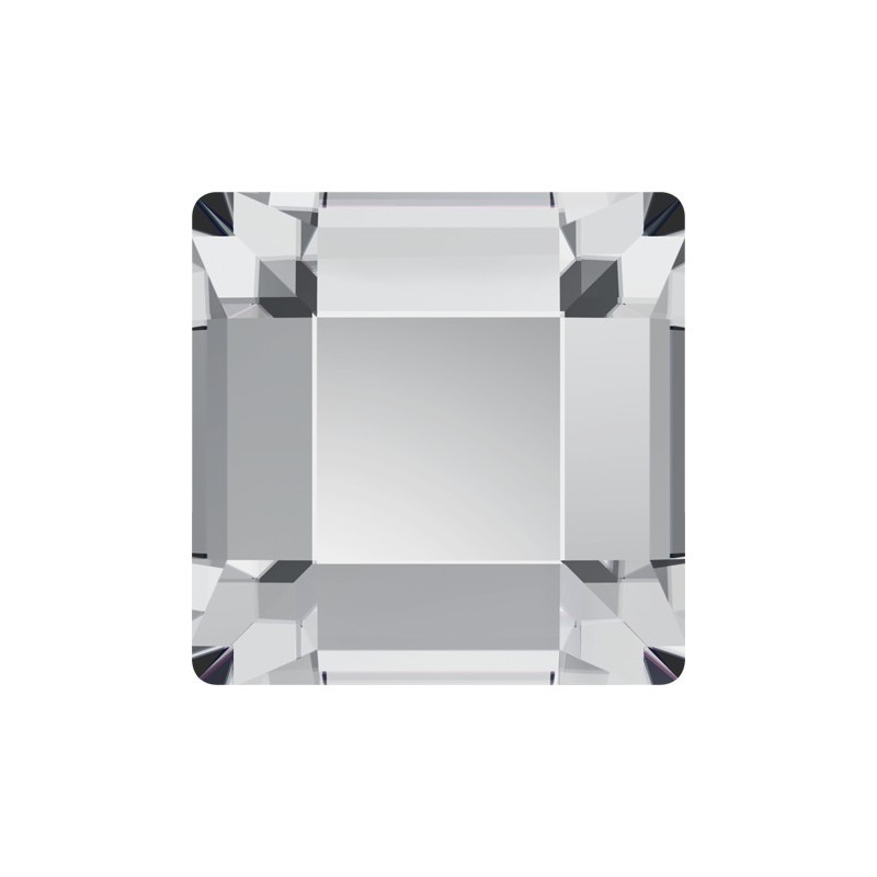 Pietre swarovski - crystal - patrat - a2400 - 30buc