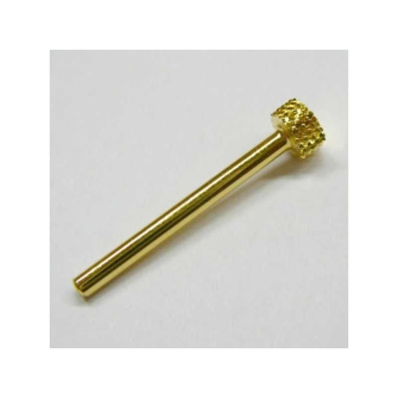 Alfa nails | cap carbid/auriu - mare