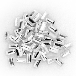 Dreptunghiuri argintii 5 | Pearl Nails