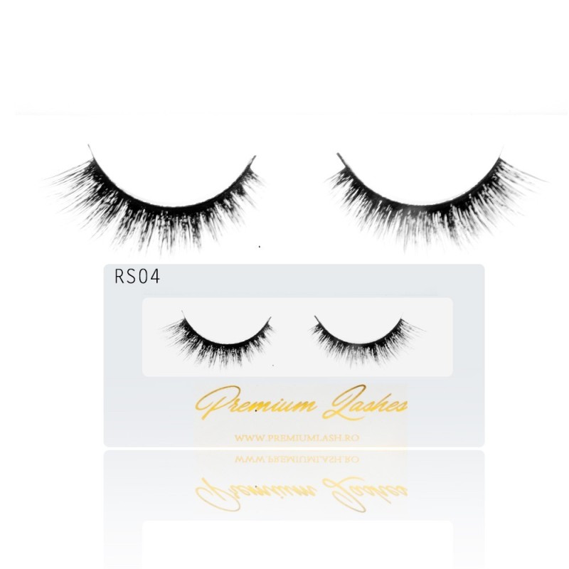Premium lashes - volume 3d - gene false - banda - rs04