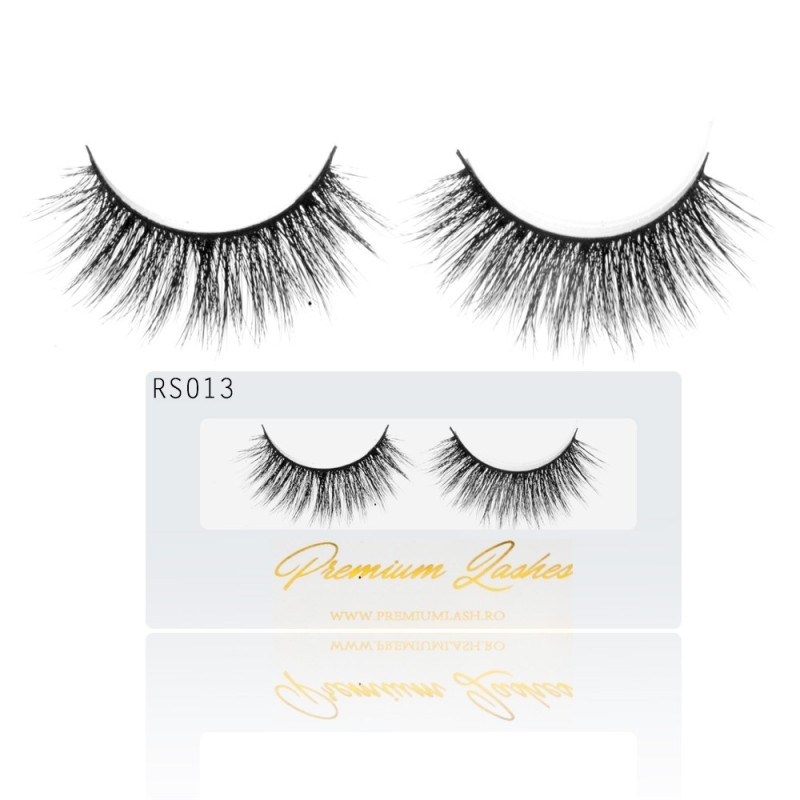 Premium lashes - volume 3d - gene false - banda - rs013