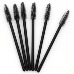 Premium lashes - periuta neagra pentru gene fir cu fir - 25buc