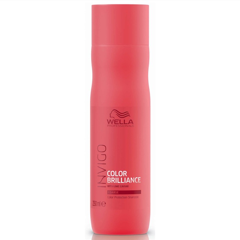 Wella professionals | invigo - color brilliance shampoo - sampon pentru par vopsit cu textura aspra - 250ml