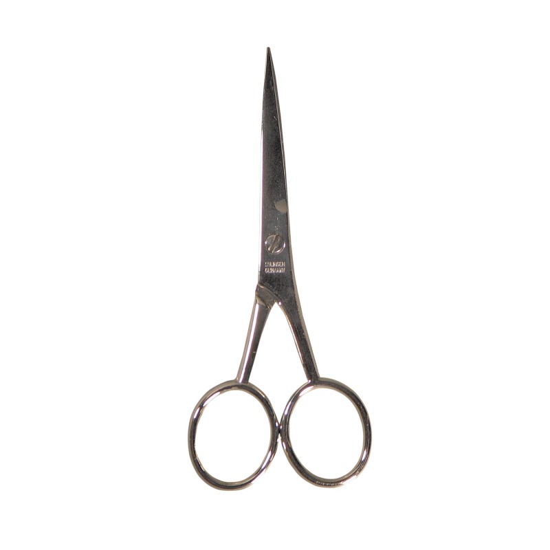 Foarfecă profesională pentru barbă Stella 1050/9, 11,5cm, din oțel inoxidabil, cu lame ascuțite și design ergonomic pentru tuns 