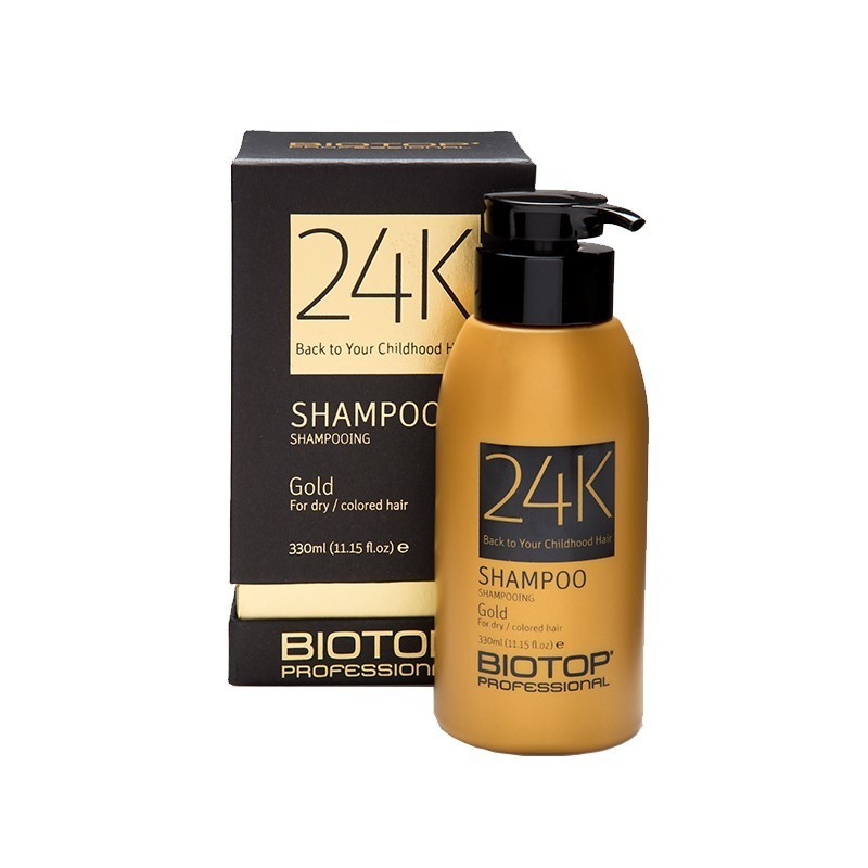 Biotop professional - sampon gold 24k - 330ml