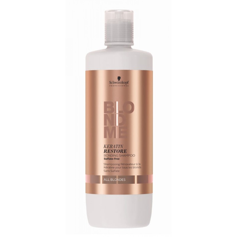 Keratin restore - sampon reparator cu keratina - blondme -1000ml - schwarzkopf