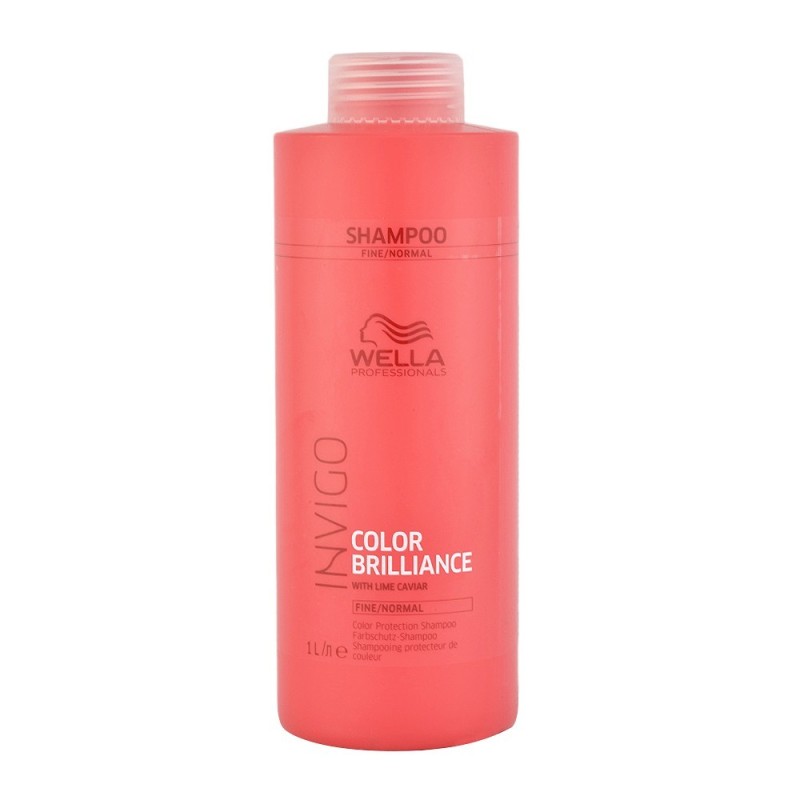 Wella professionals | invigo - color brilliance shampoo - sampon pentru par vopsit cu textura fina - 1000ml