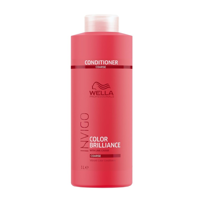 Wella professionals | invigo - color brilliance shampoo - sampon pentru par vopsit cu textura aspra - 1000ml