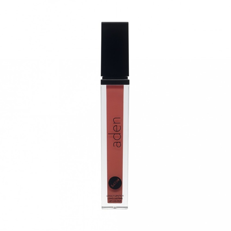 Aden cosmetics - ruj lichid - satin effect - sunny guava - nr. 03