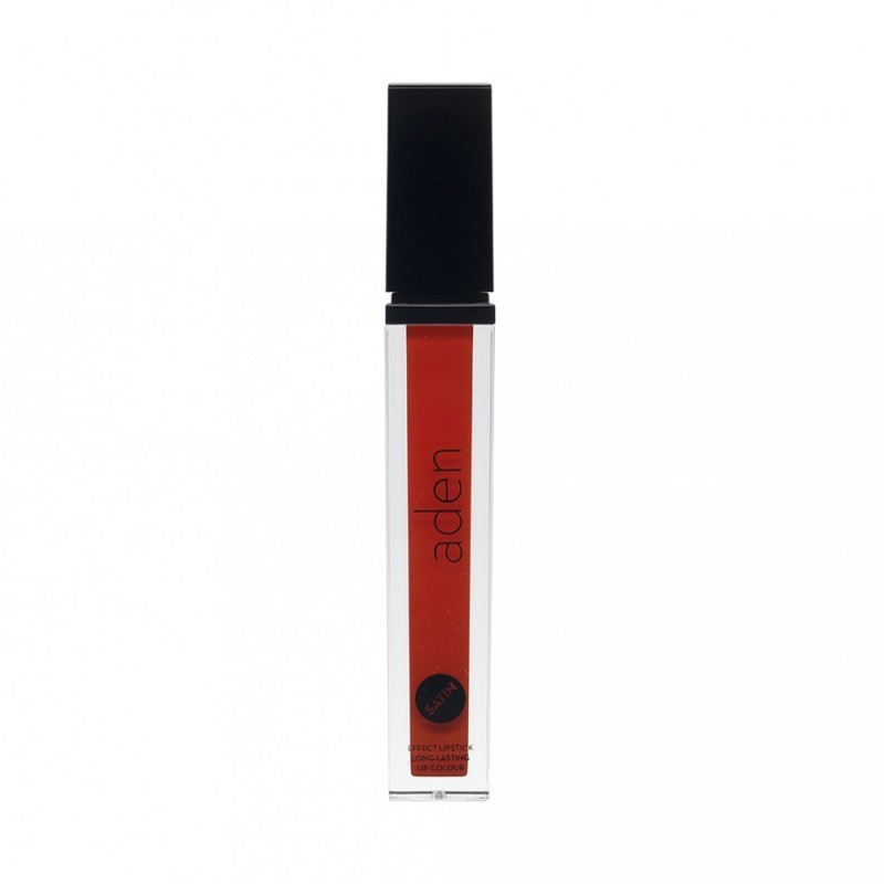 Aden cosmetics - ruj lichid - satin effect - bright coral - nr. 05