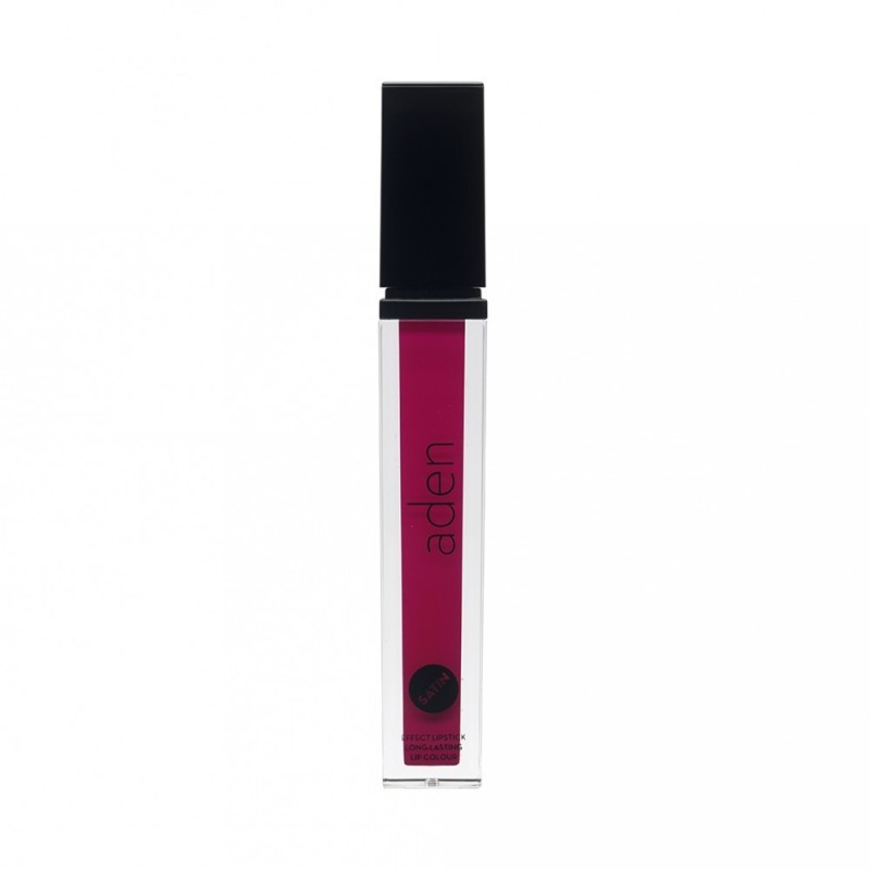 Aden cosmetics - ruj lichid - satin effect - shimmering fuchsia - nr. 07