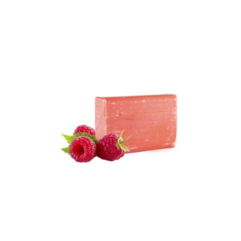 Yamuna | raspberry - sapun aromaterapie presat la rece cu zmeura - 110gr