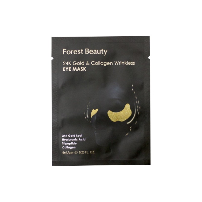 Forest beauty | masca antirid pentru ochi cu aur de 24k si colagen - 6ml