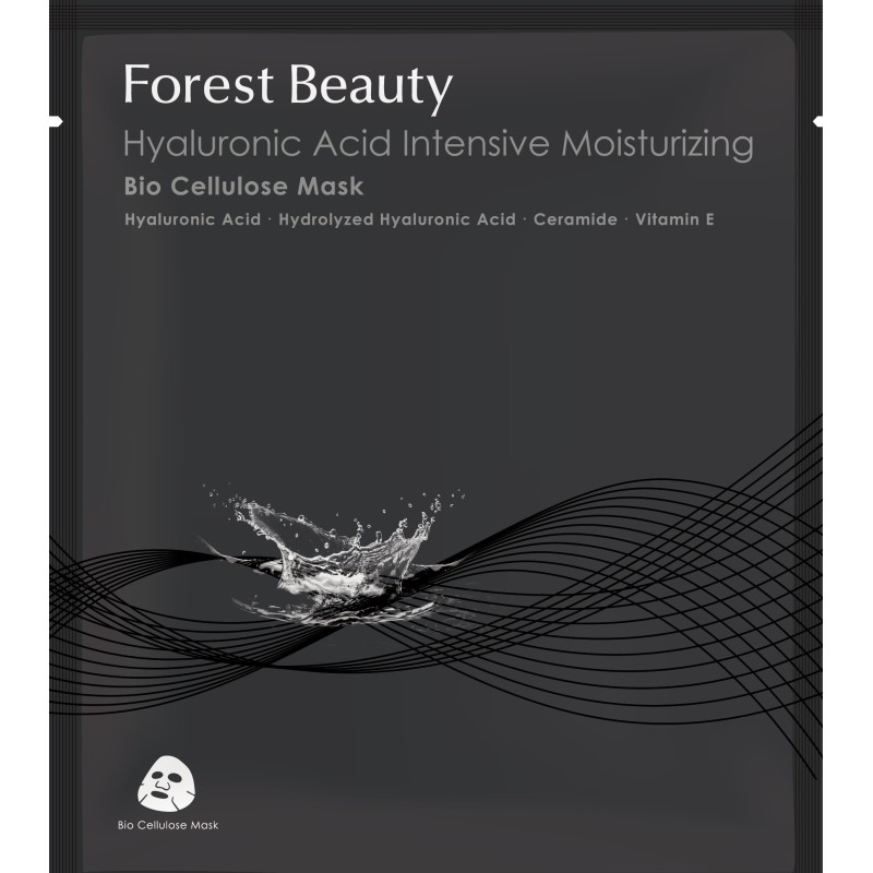 Forest beauty | masca bioceluloza intens hidratanta cu acid hialuronic - 30ml