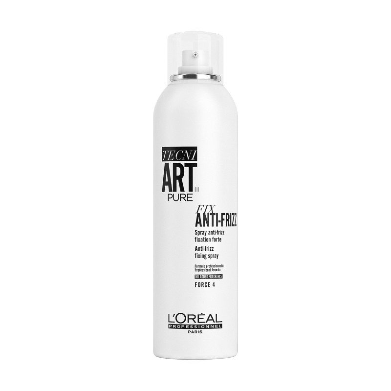 Fix anti-frizz - force 4 - lac fixativ - 400ml - tecni art pure - loreal professional