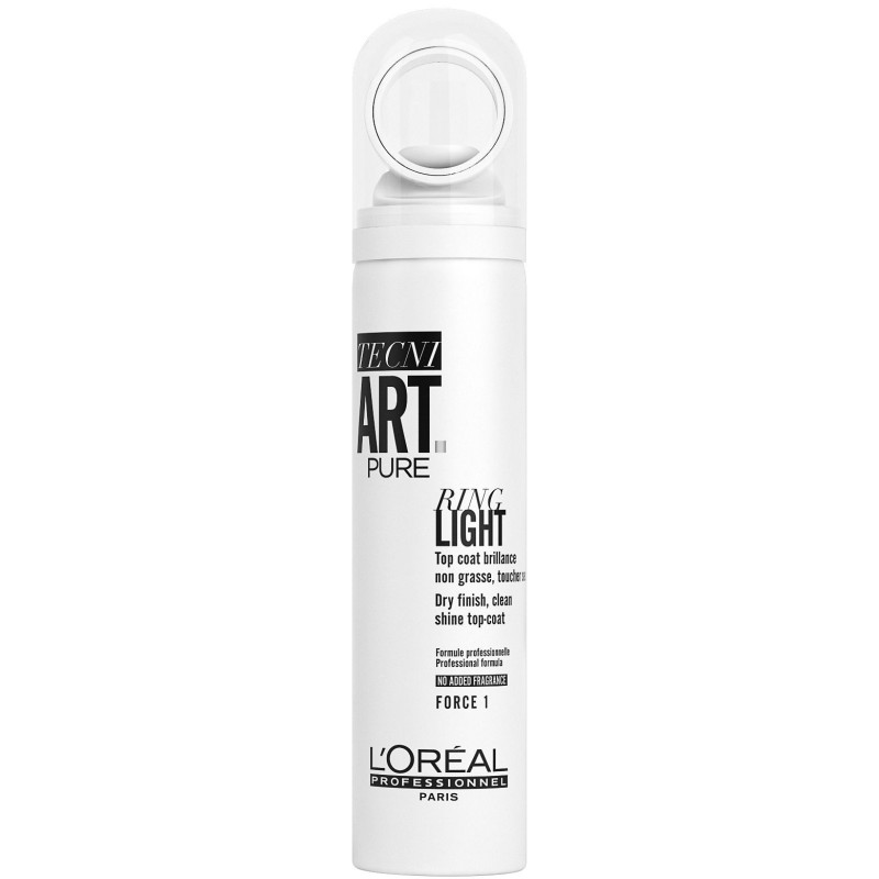 Ring light - force 1 - lac fixativ - 150ml - tecni art pure - loreal professional