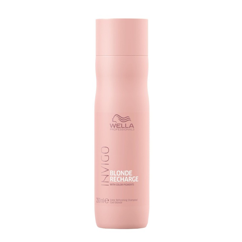 Wella - invigo - blonde recharge - sampon pentru par blond - 250ml