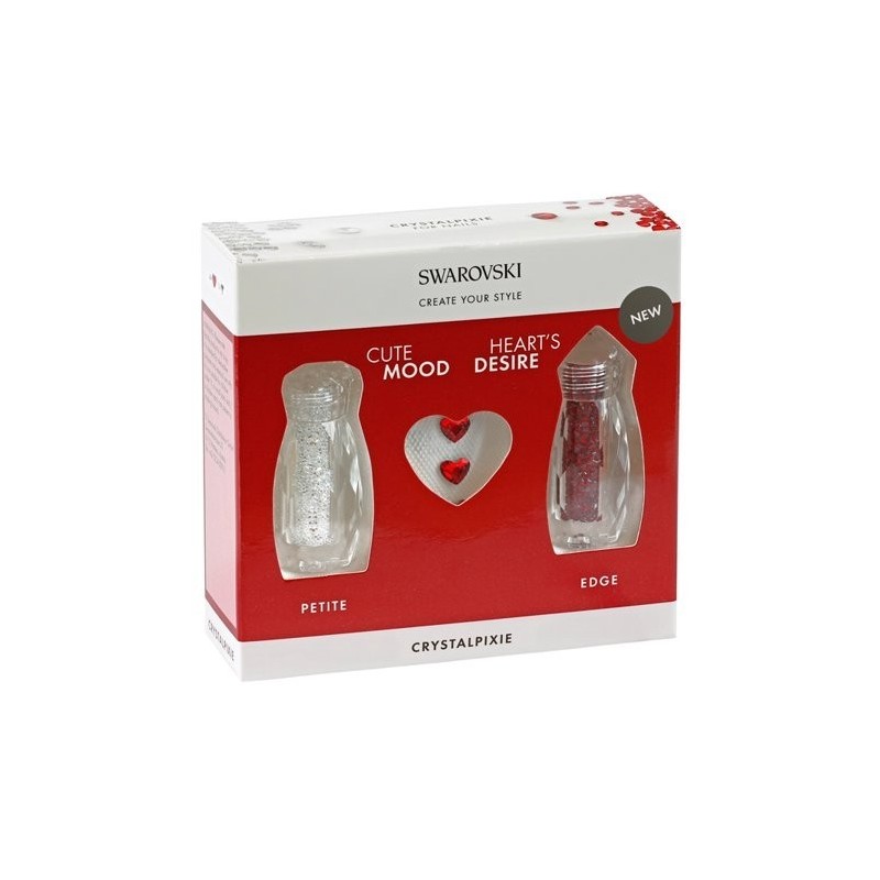 Swarovski crystal pixie - cute mood / hearts desire | Pearl Nails