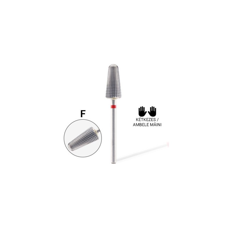 Capat de freza conic volcano - fin | Pearl Nails